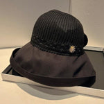 Cargar imagen en el visor de la galería, Sombrero para el sol de moda de verano con ala ancha
