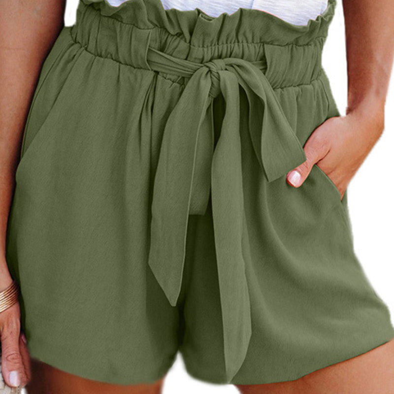 Pantalones cortos casuales de verano para mujer