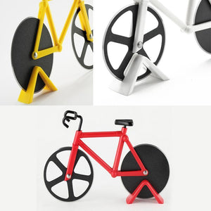Cortador de pizza con rodillo de rueda