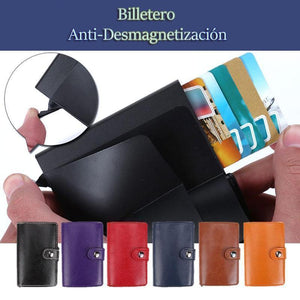 Billetero anti-desmagnetización, 6 colores