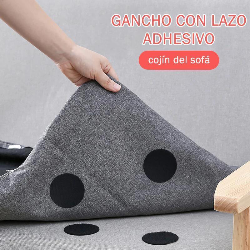 Anclajes para alfombras Alfombra Antideslizante Gancho y lazo （5 pares / caja）