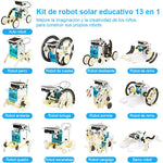 Cargar imagen en el visor de la galería, Robot Solar 13-en-1 juguetes educativos
