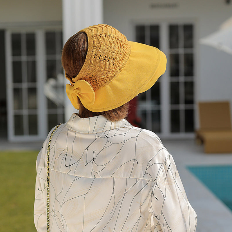 Sombrero para el sol de moda de verano con ala ancha