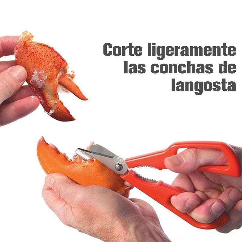 Tijeras multifuncionales para cangrejos y langostas