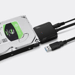 Cargar imagen en el visor de la galería, Adaptador de USB 3.0/2.0 a SATA III con UASP, Cable SATA USB para 3,5&quot; 2,5&quot; HDD SDD
