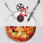 Cargar imagen en el visor de la galería, Cortador de pizza con rodillo de rueda
