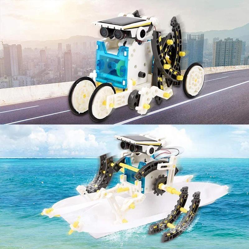 Robot Solar 13-en-1 juguetes educativos